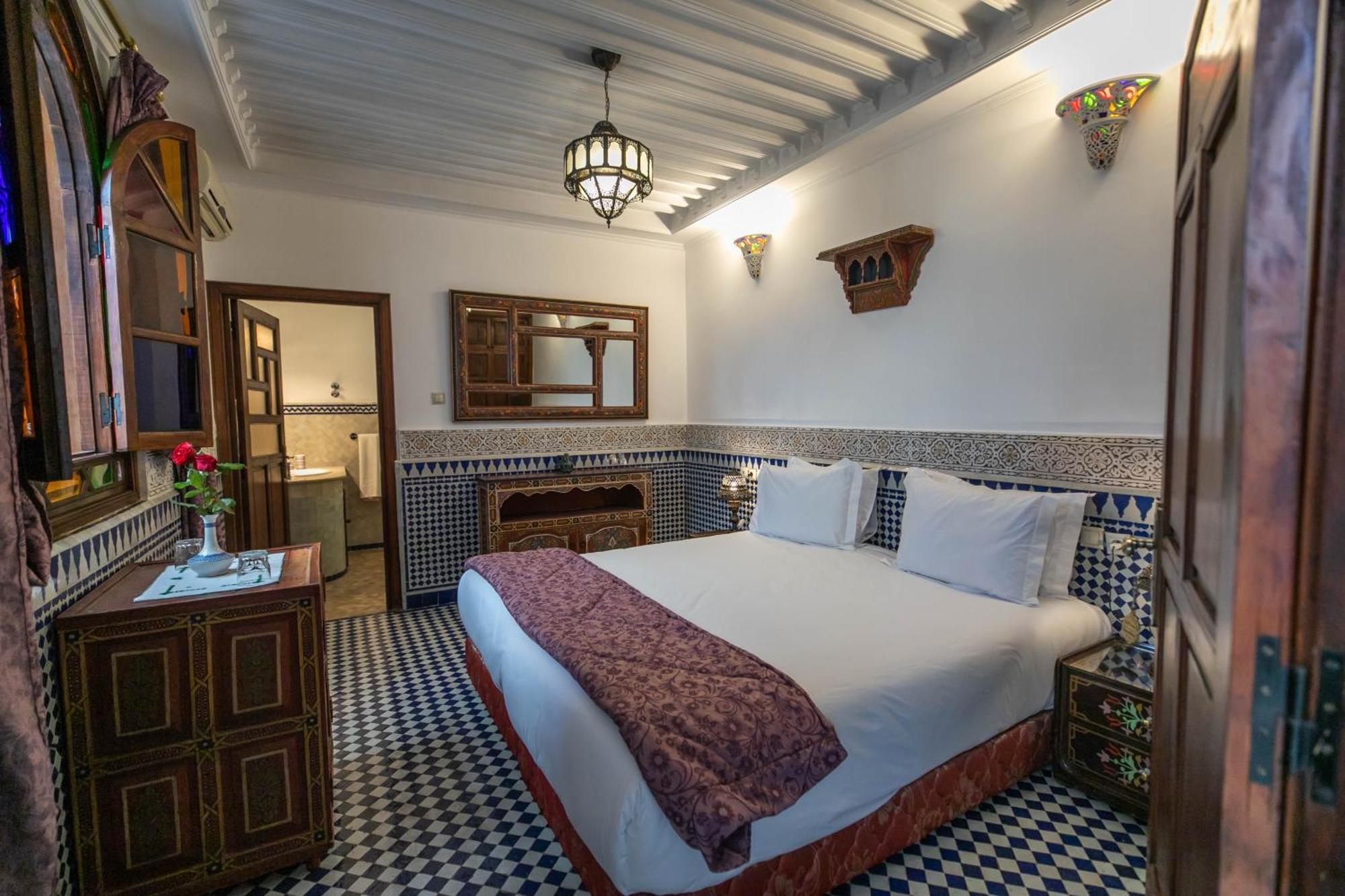 Riad La Perle De La Medina Fès Oda fotoğraf