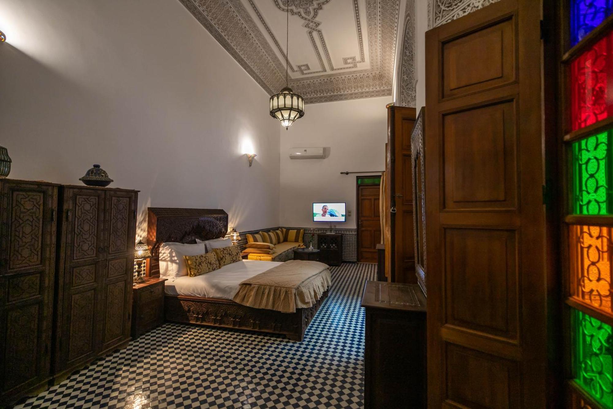 Riad La Perle De La Medina Fès Oda fotoğraf