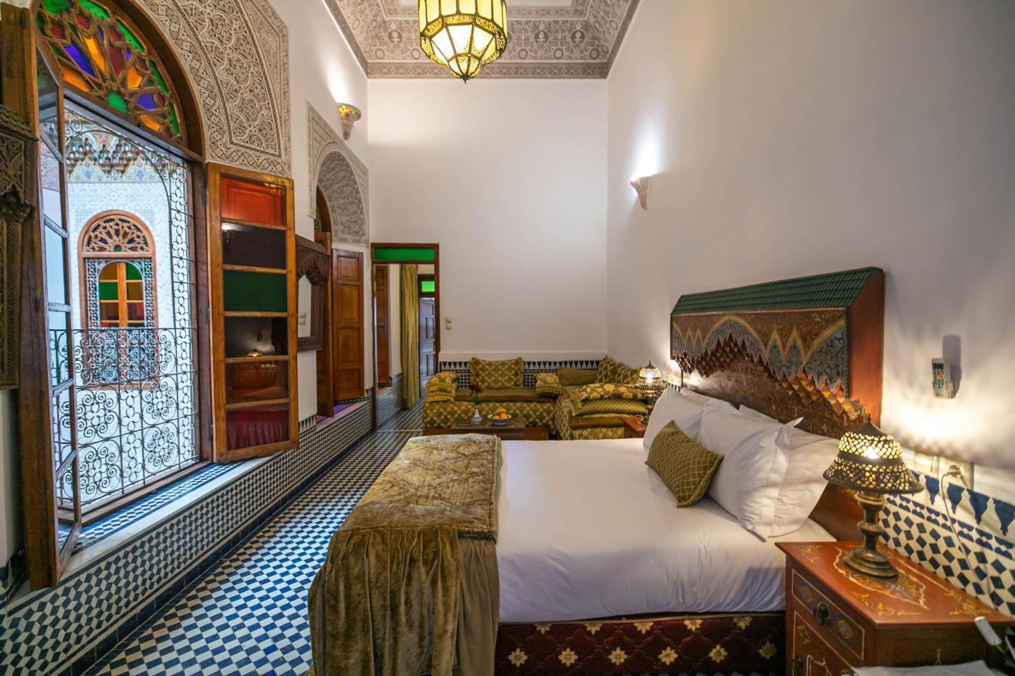 Riad La Perle De La Medina Fès Oda fotoğraf