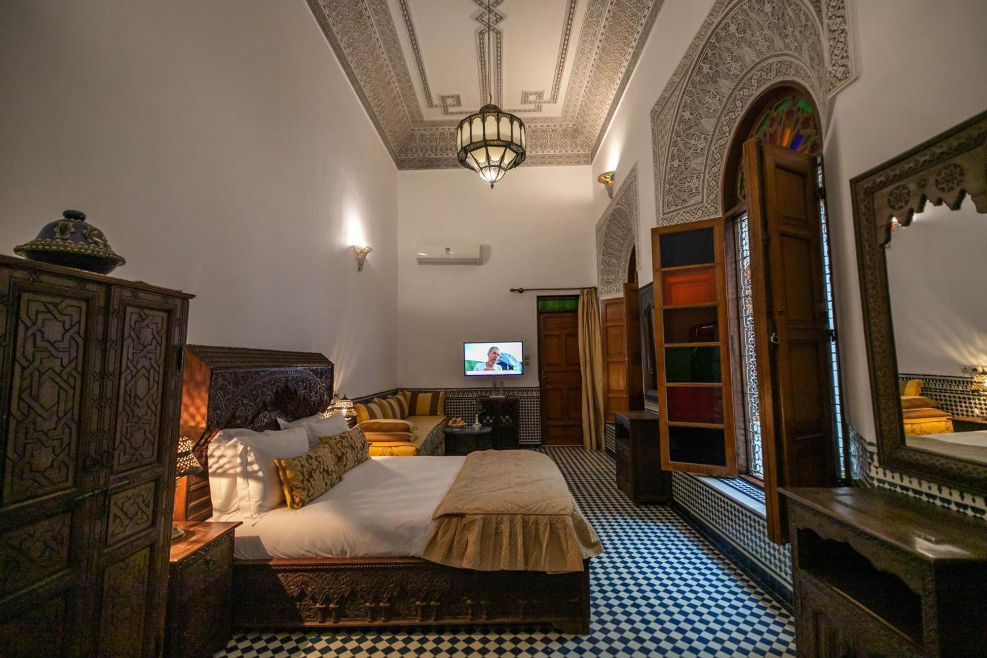 Riad La Perle De La Medina Fès Oda fotoğraf