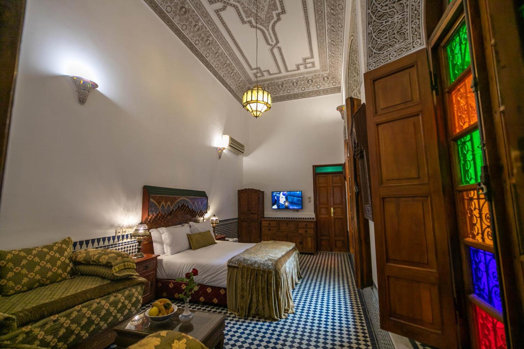Riad La Perle De La Medina Fès Oda fotoğraf