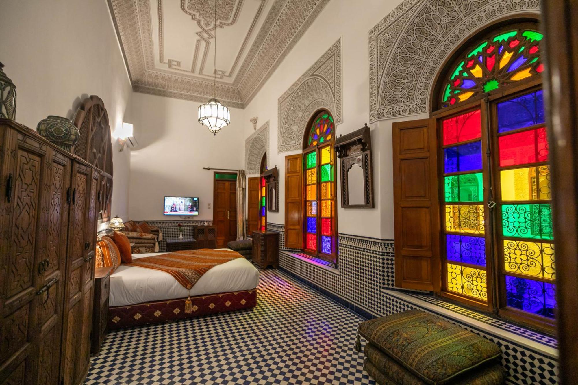Riad La Perle De La Medina Fès Oda fotoğraf